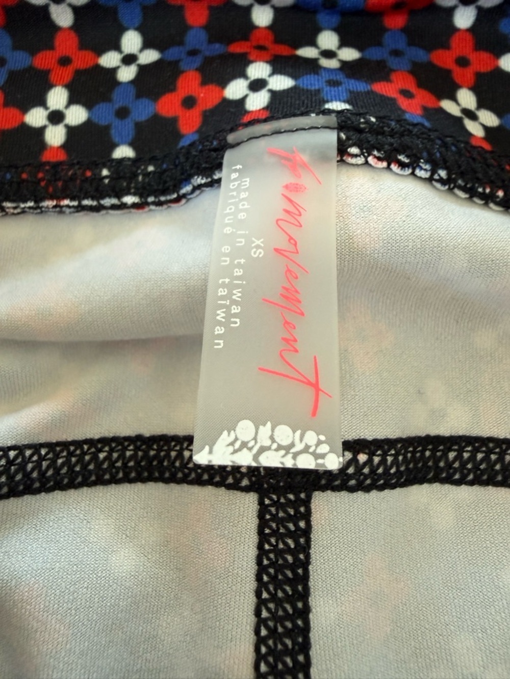 NWT FP Movement Odessa Printed Pocket Shorts - Black Combo - Picture 6 of 7